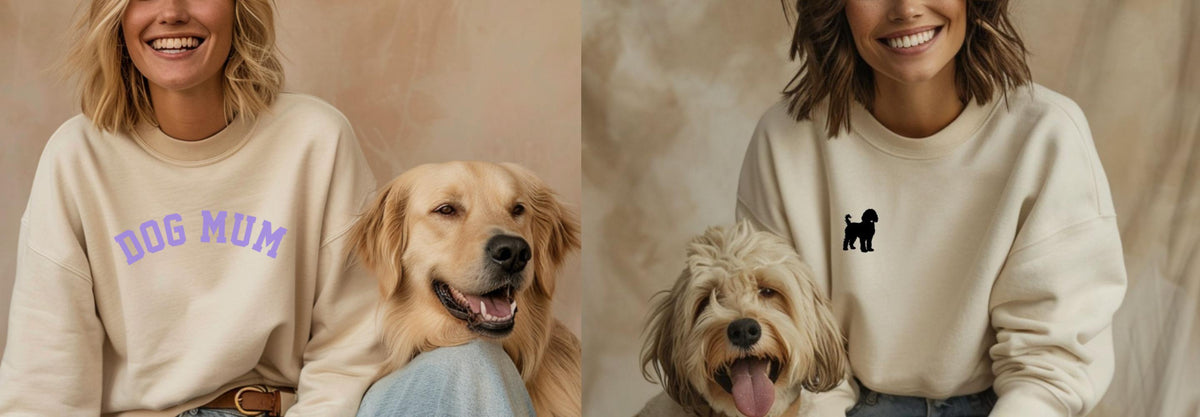 Sweatshirts und Hoodies für Hundemamas und Hundepapas – Pawsome Hundezubehör