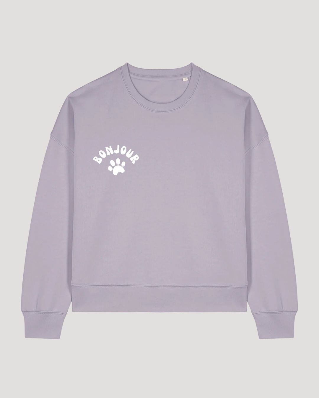 Organic sweatshirt 'dog mum' | Forest Green