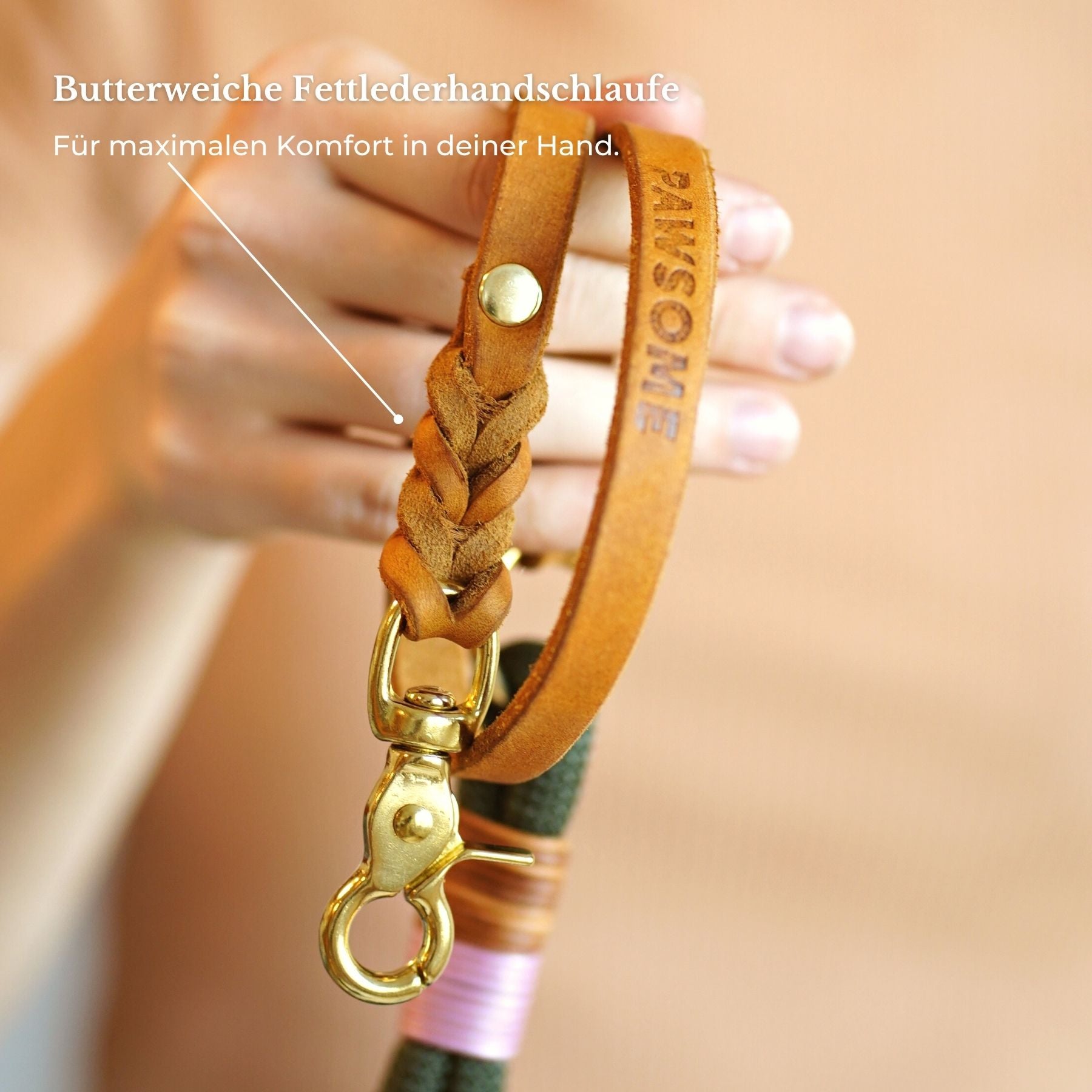 Set | Collar & leash 'Amira'