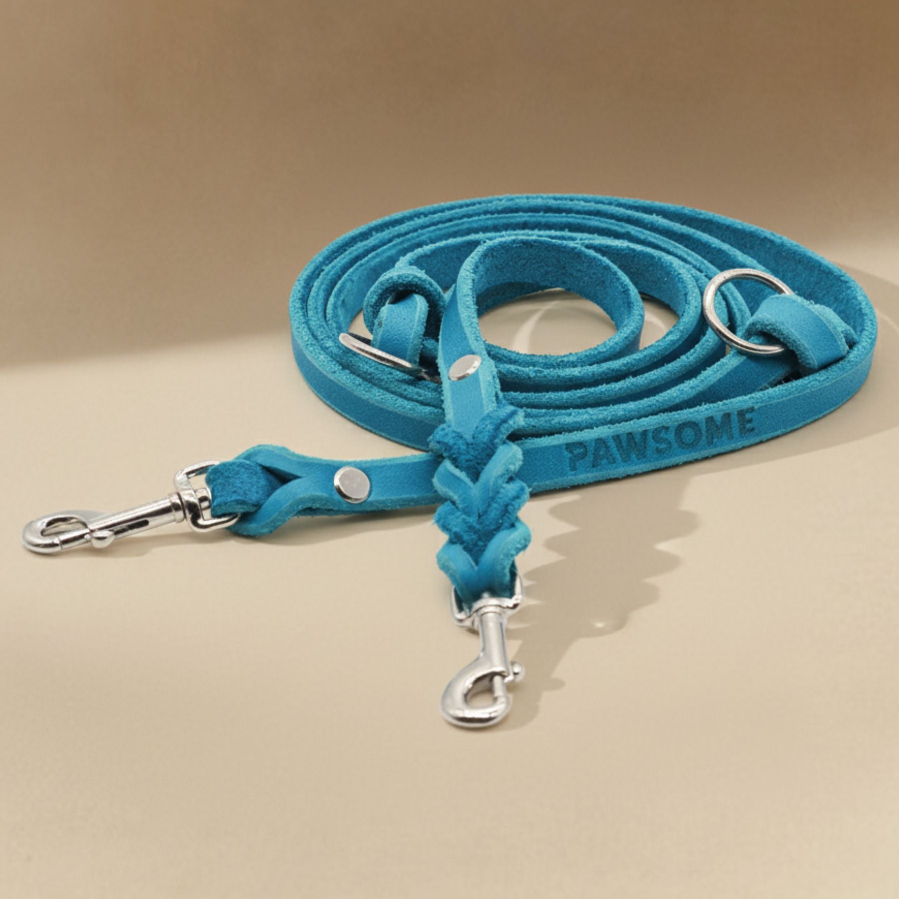 B:Ware | Lederleine 'Bjarki' in Aqua