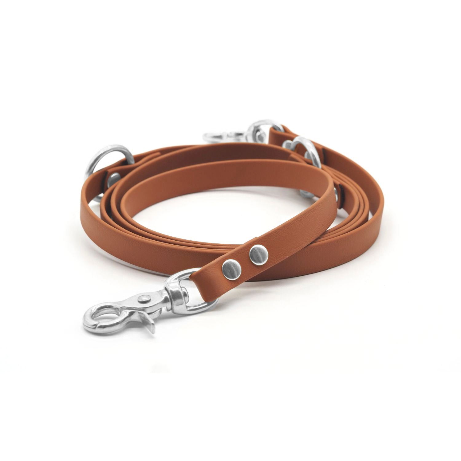 Dog leash made of Biothane® 'Light brown'