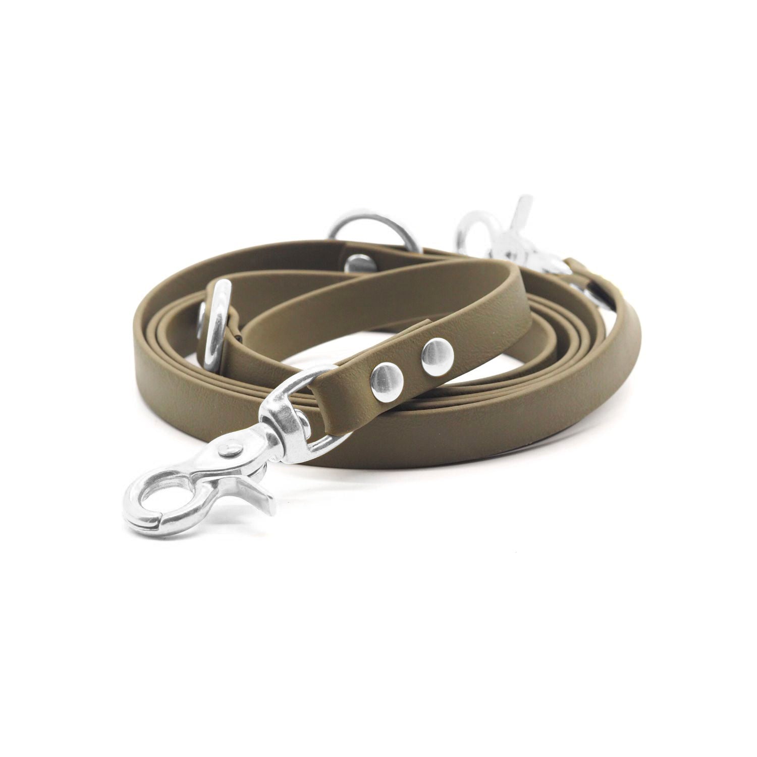 Dog leash made of Biothane® 'Khaki'