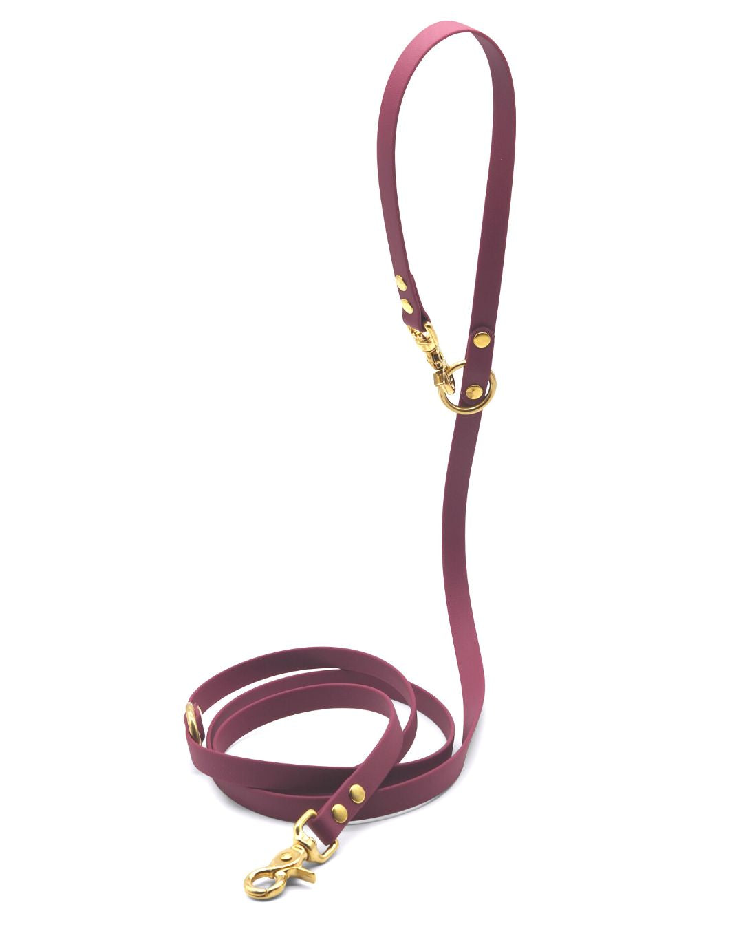 Dog leash made of Biothane® 'Magenta'