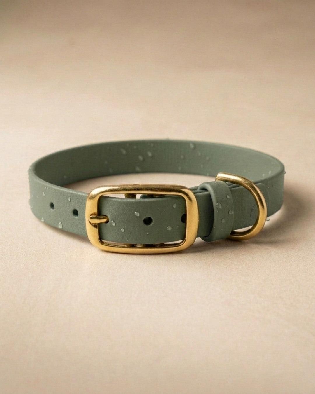 Biothane® collar 'Dusty Blue'