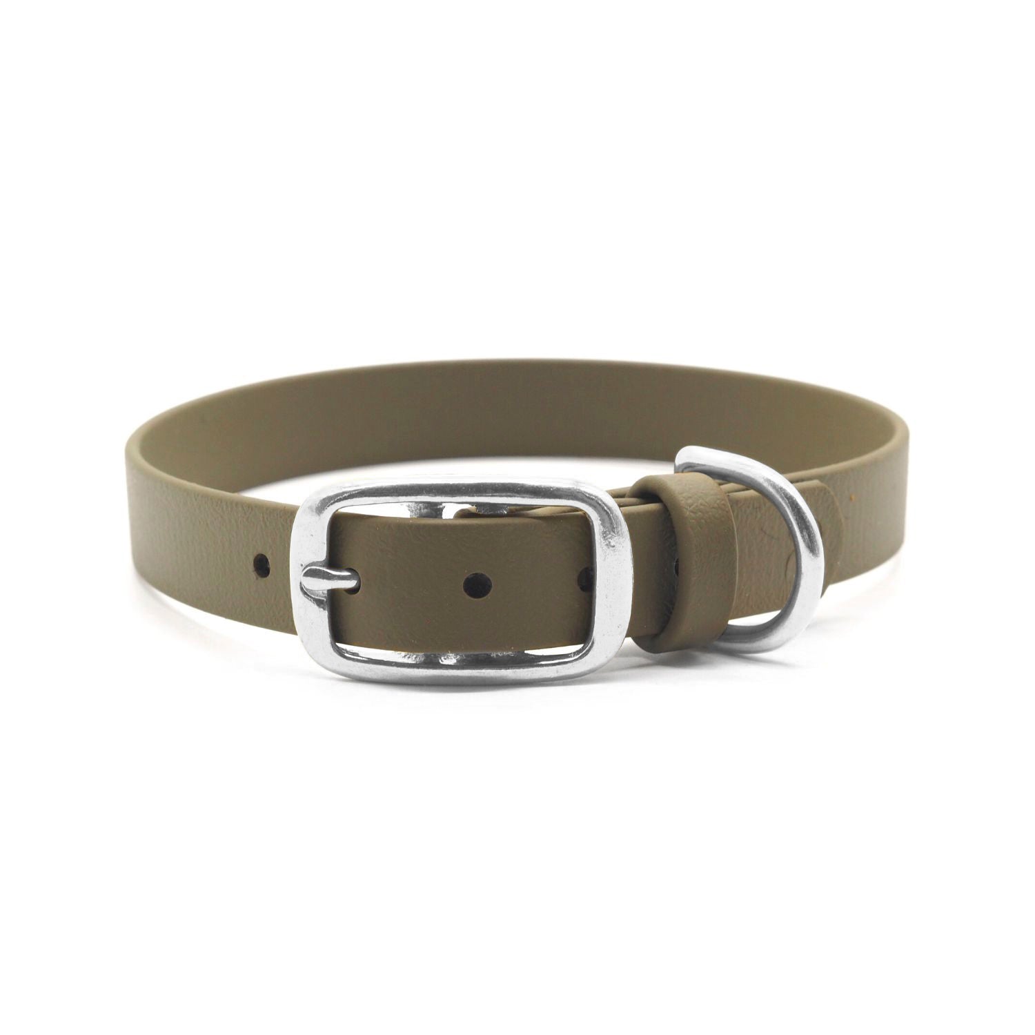 Biothane® collar 'Khaki'