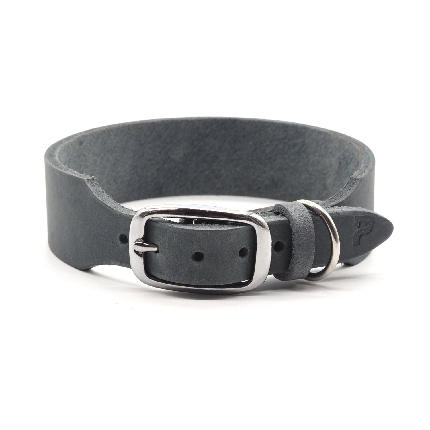 Personalizable collar with name | Stone gray