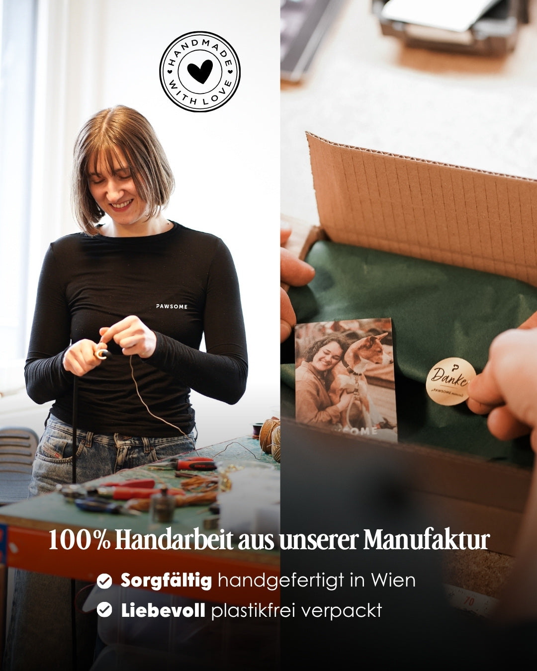 Personalizable collar with name | cognac