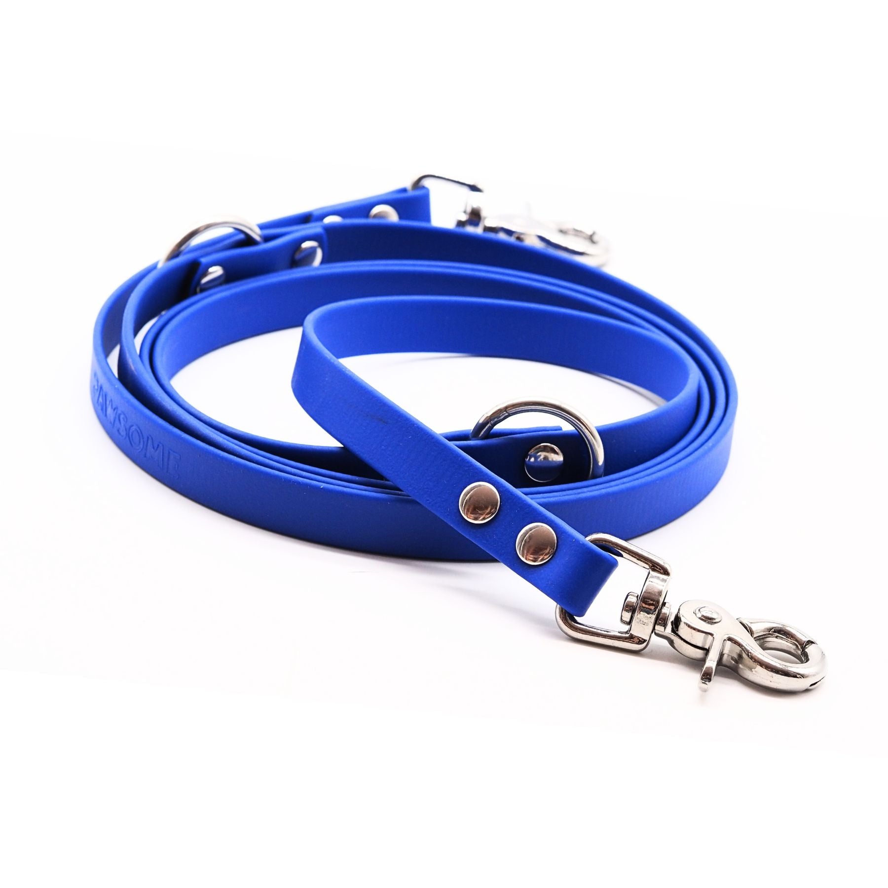 Dog leash made of Biothane® 'Dusty Blue'