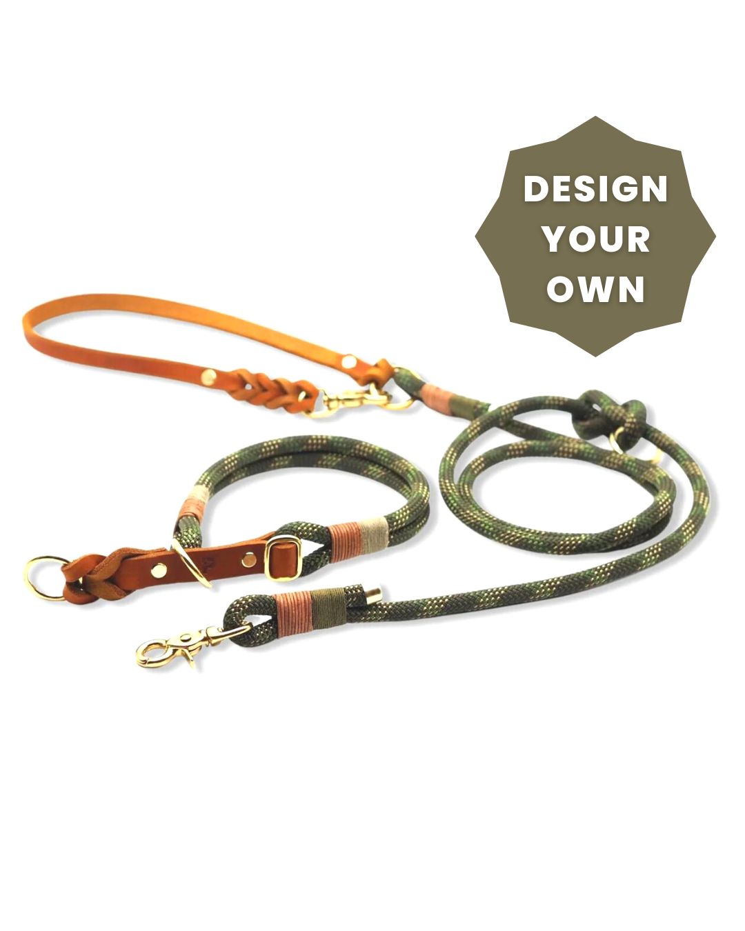 DESIGN YOUR OWN | Train Stop Collar & Leash
