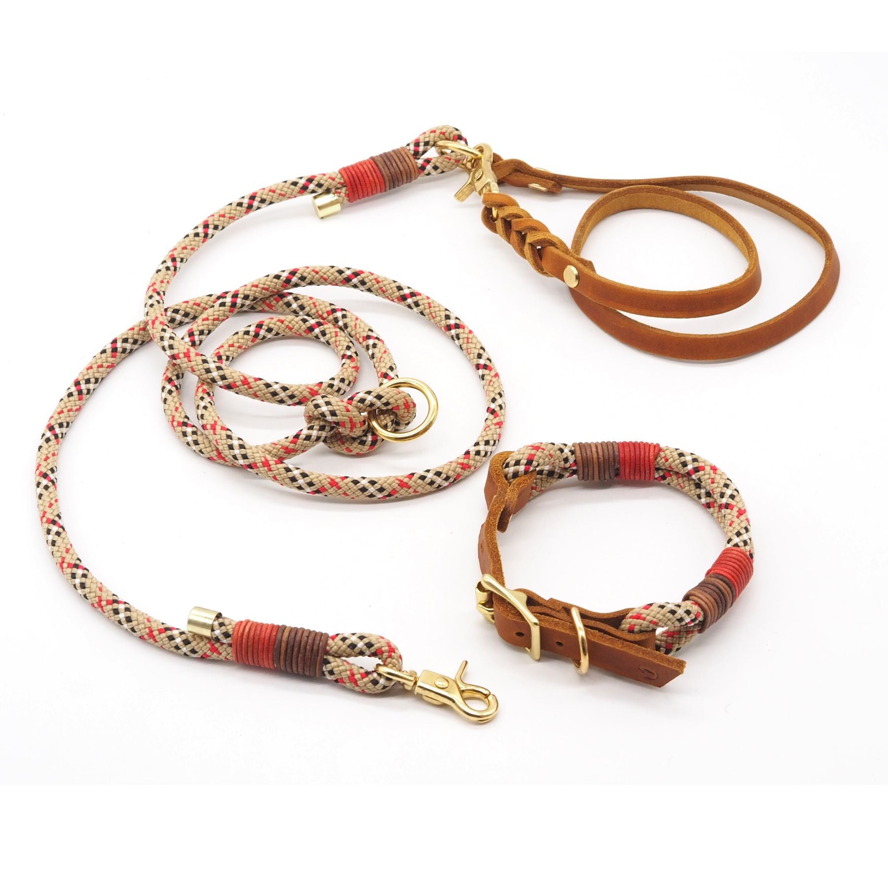 DESIGN YOUR OWN | Collar & dog leash 'Mini'