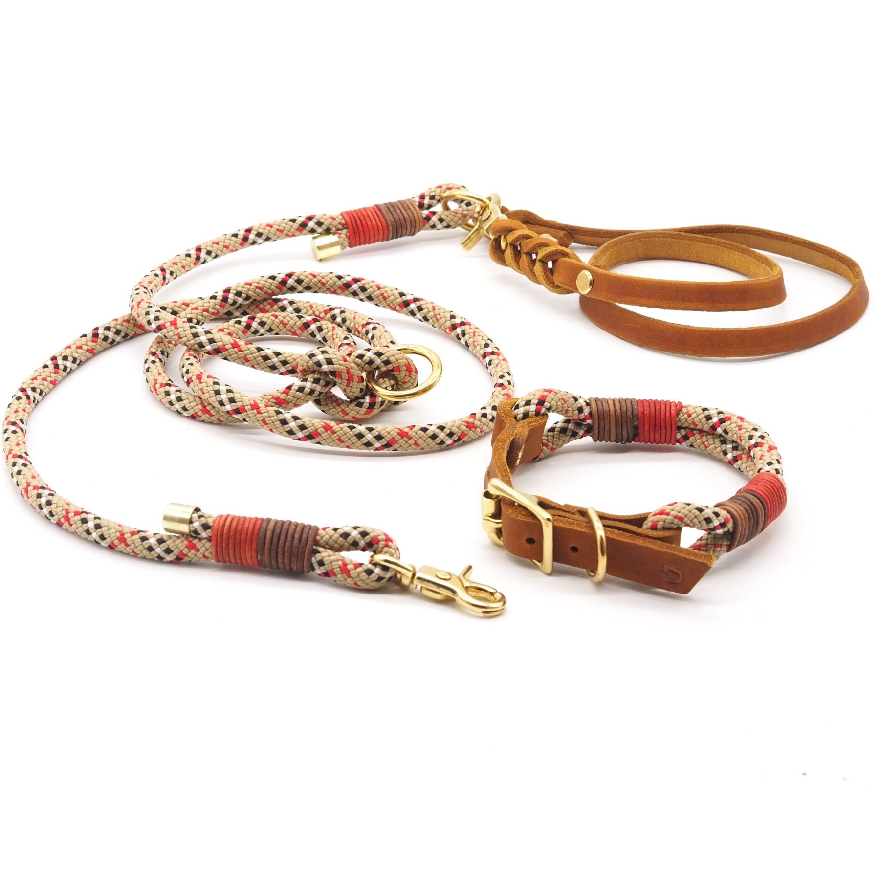 DESIGN YOUR OWN | Collar & dog leash 'Mini'
