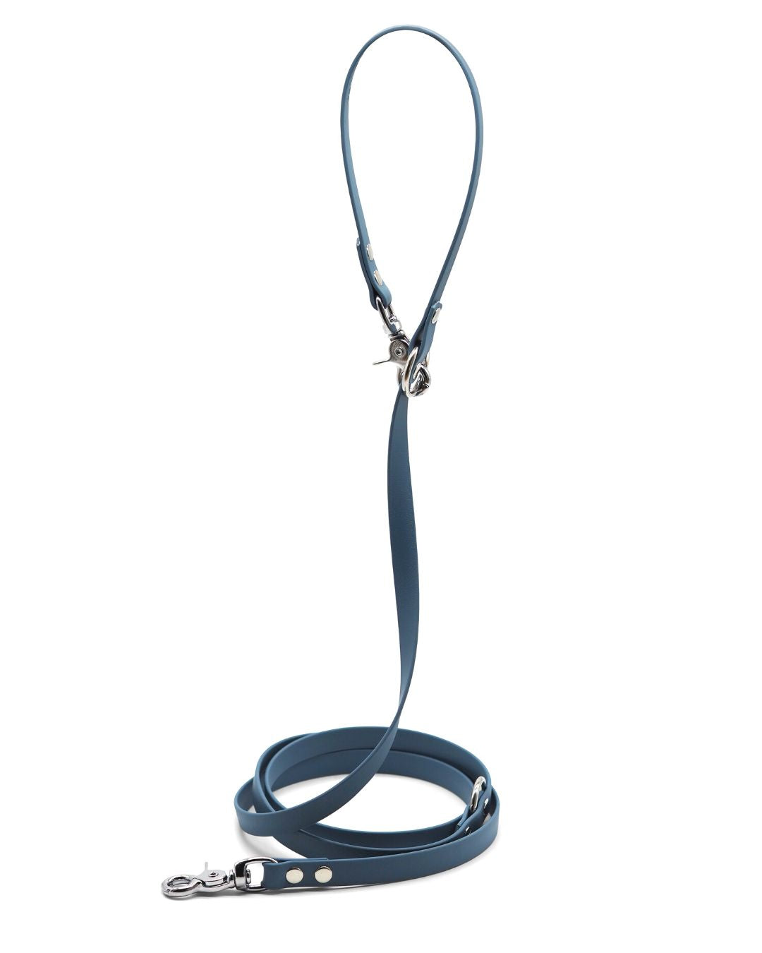 Dog leash made of Biothane® 'Dusty Blue'