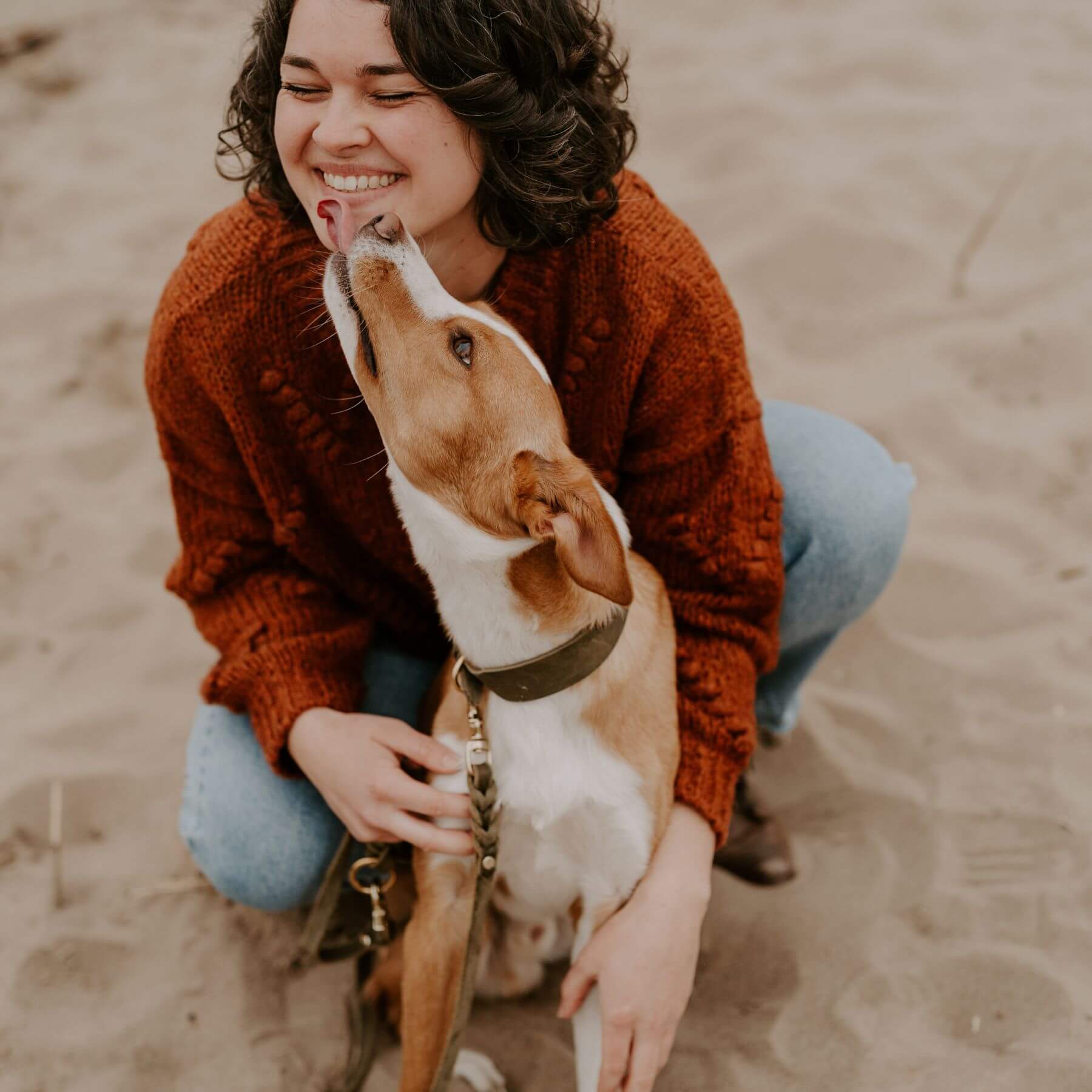 Personalizable collar with name | olive