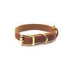 Personalisierbares Welpenhalsband aus Fettleder
