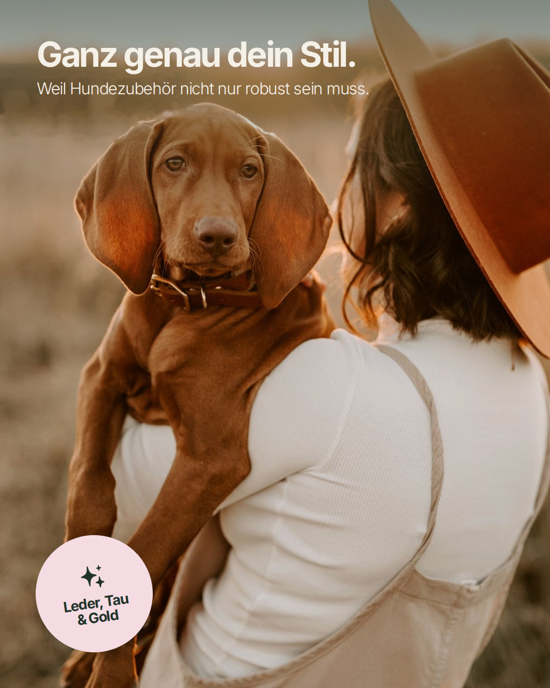Puppy Special: Set | Puppy collar &amp; rope leash including 25% voucher