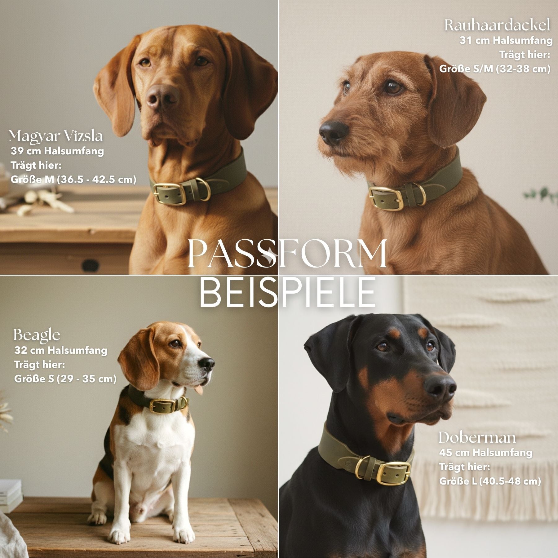 Personalizable collar with name | olive