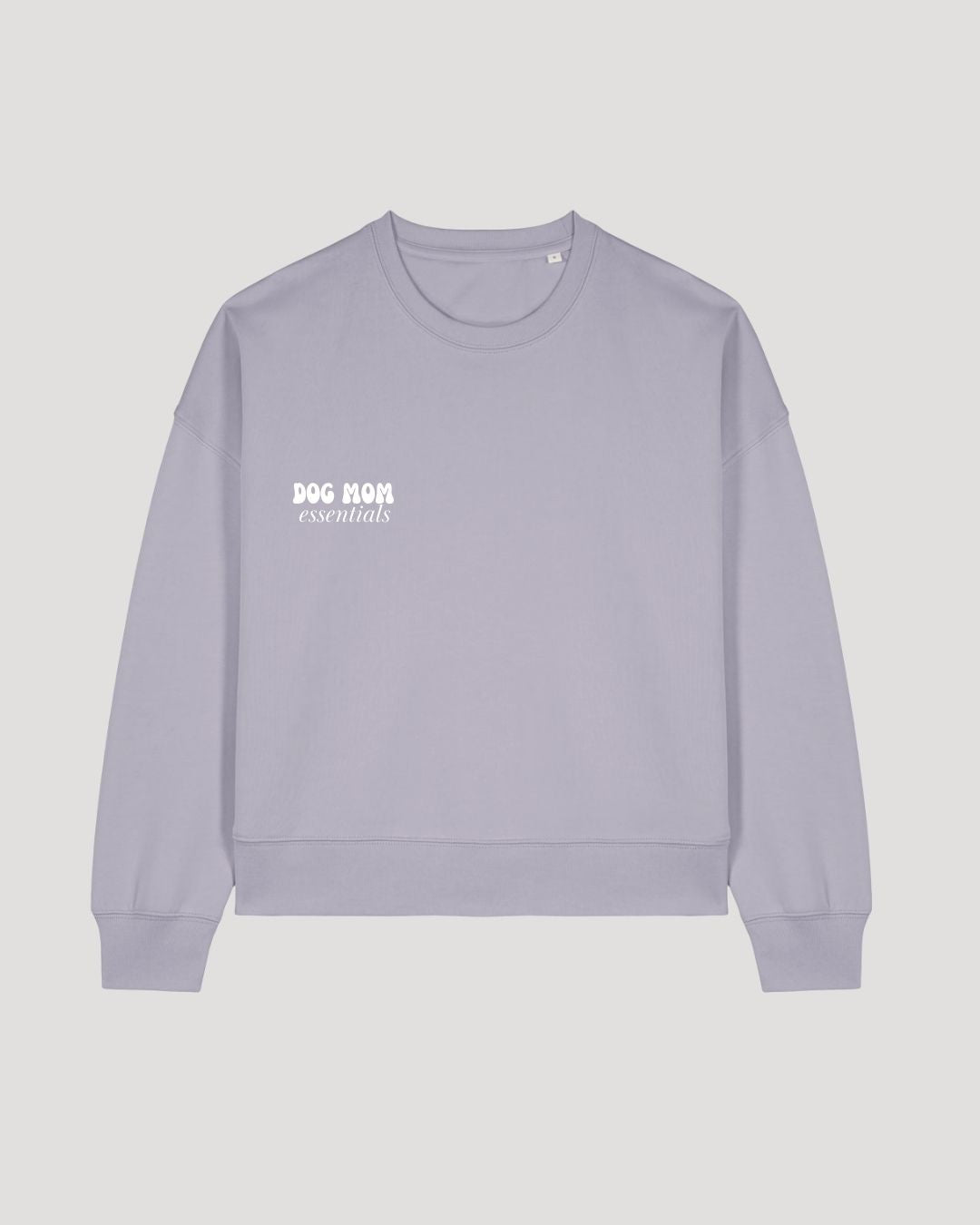 Organic sweatshirt 'dog mum' | Forest Green