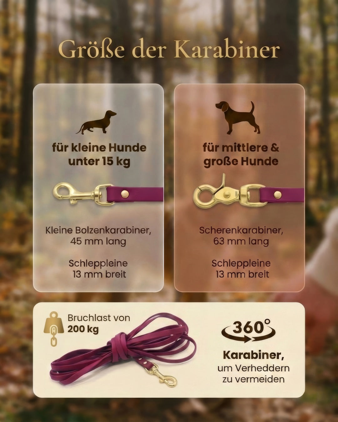 Waterproof towing line made from Biothane