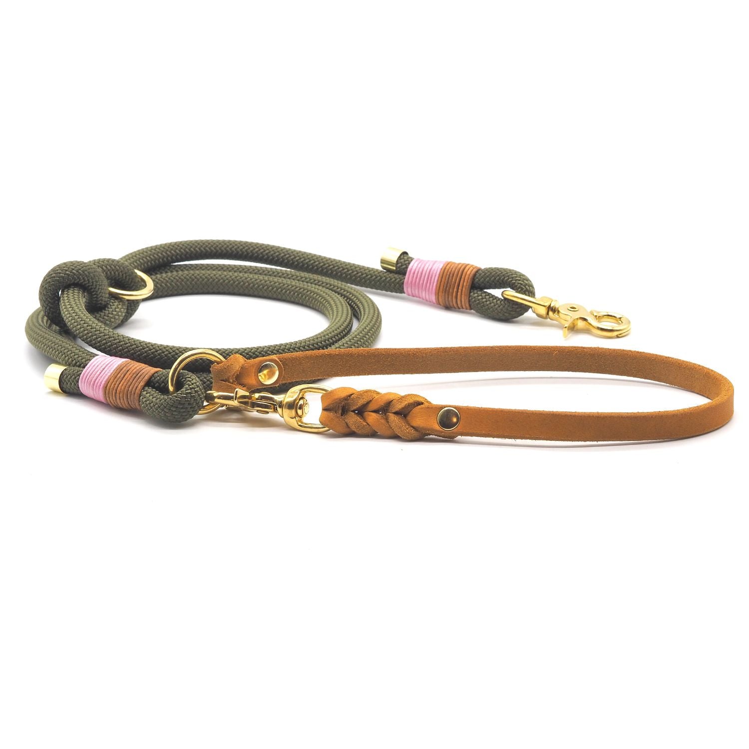B: Goods | Rope rope 'Amira' with leather hand strap