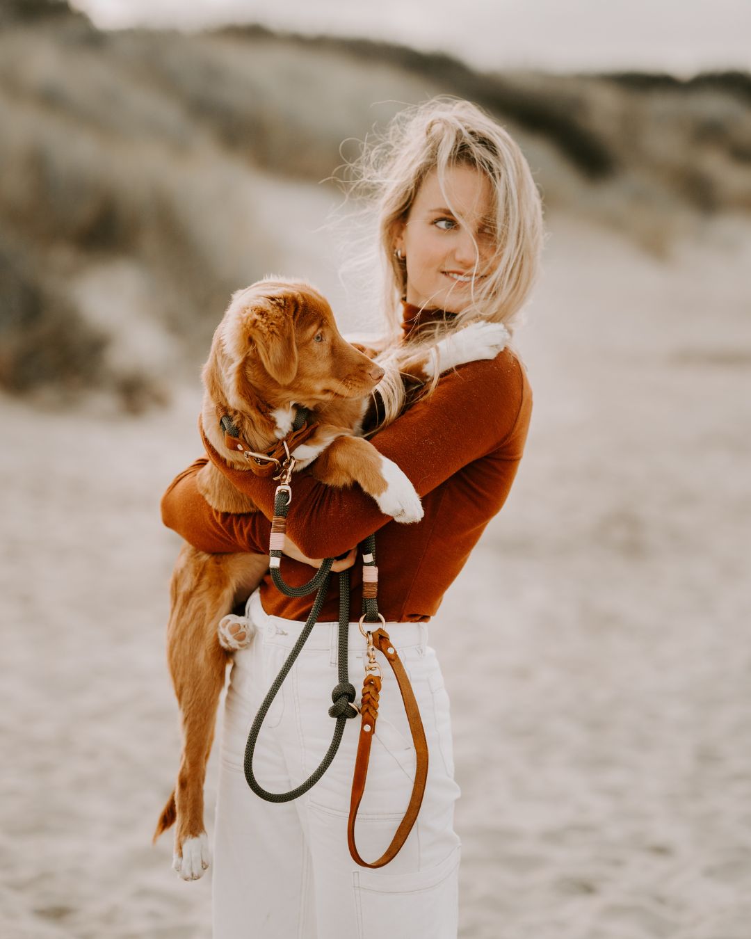 B:Ware | Tauleine 'Amira' mit Lederhandschlaufe