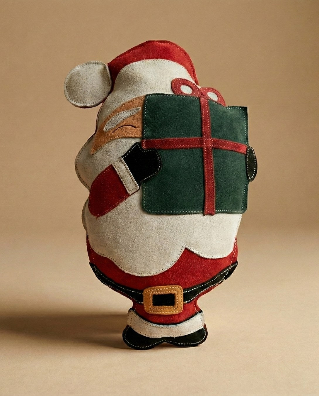 Hundespielzeug 'Santa Claus' aus Wildleder
