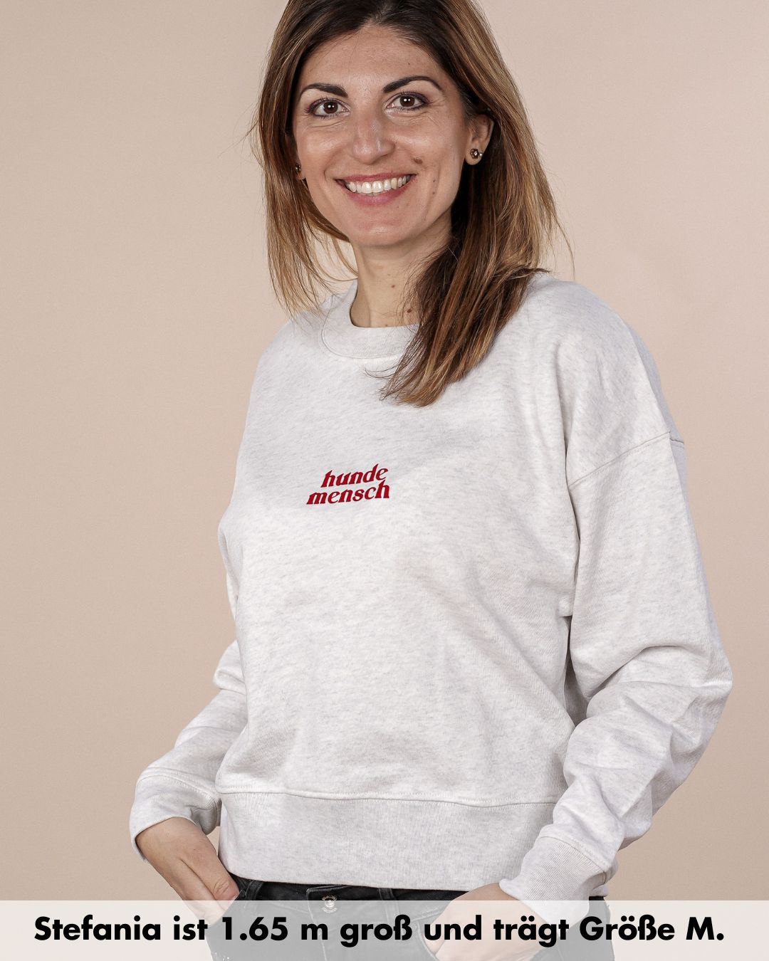 Premium Organic Sweatshirt 'Hundemensch'